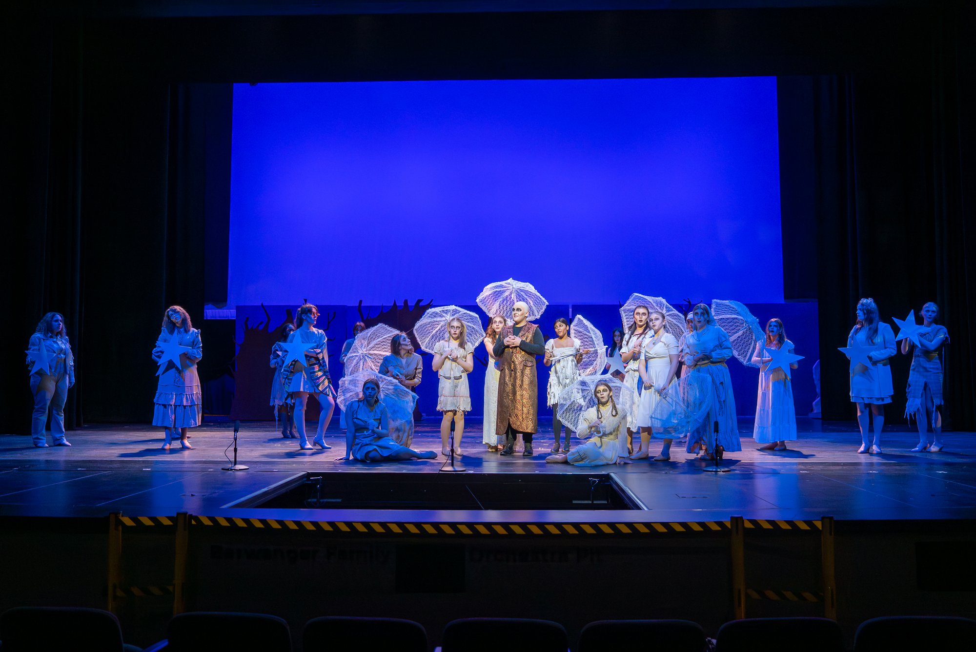 The Addams Family 2026 stage scene