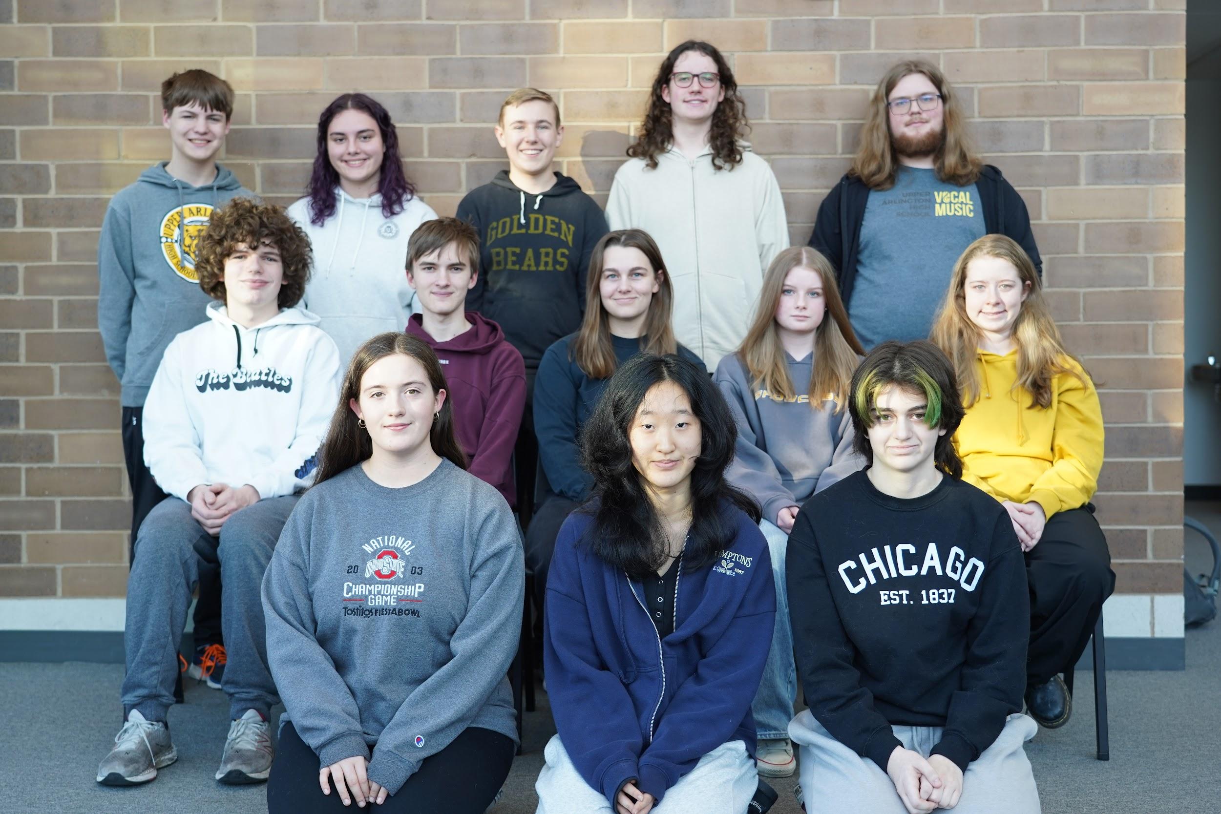 Tech Crew — Props, Costumes, Hair & Makeup, Publicity group photo