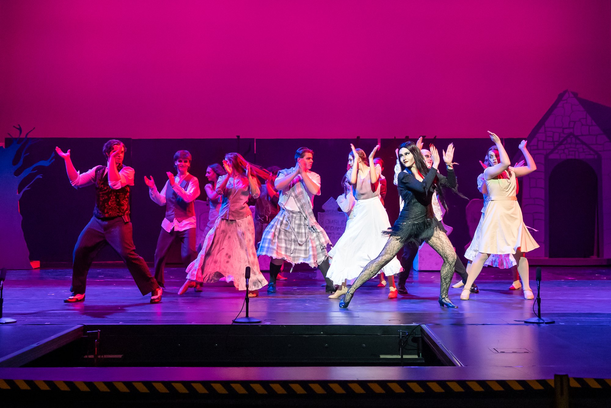 The Addams Family 2026 dance scene